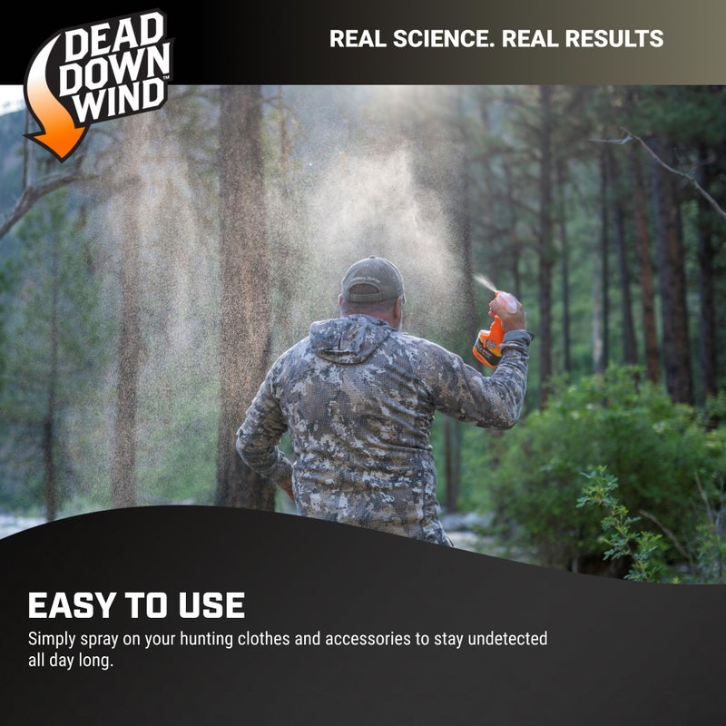 DEAD DOWN WIND Evolve Field Spray Bottle - Odor Fighting Hunting Scent Control Spray - Unscented, Safe for Sensitive Skin - Easy To Use for Hunting Gear & Clothing (24 oz) - Image 4